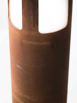 PORTO 258.02 - LED iron bollard light by Il Fanale - view 3